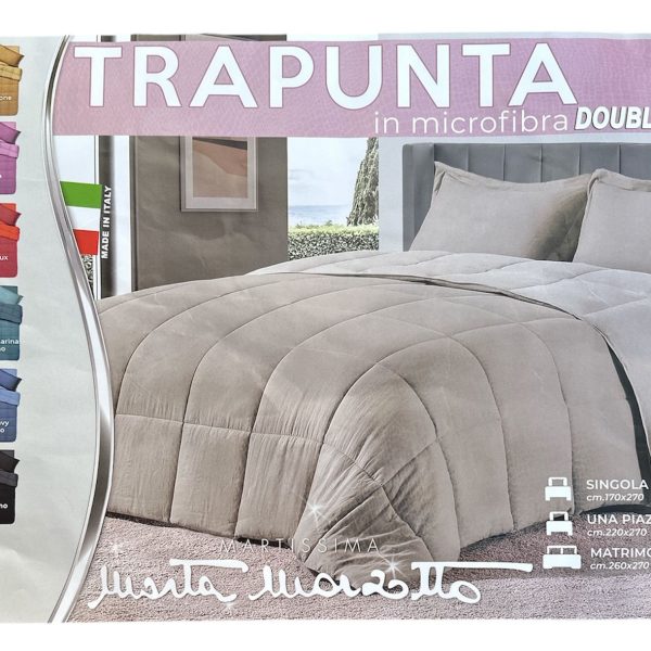 Trapunta Piumone Letto Marta Marzotto Double Face Pitonato Made In Italy Trapunta Piumone Letto Marta Marzotto Double Face Pitonato Made In Italy