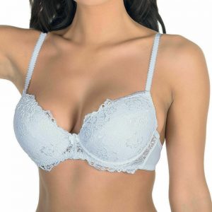 Reggiseno Intimo Donna Aris “Chiara” Coppa C Inserti In Pizzo Taglie Da 3° A 6°