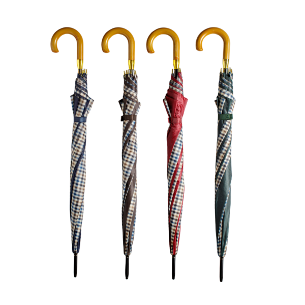 Ombrello Lungo Gallotti G525 Con Apertura Automatica A Spicchi Alternati In Nylon Ombrello Lungo Gallotti G525 Con Apertura Automatica A Spicchi Alternati In Nylon