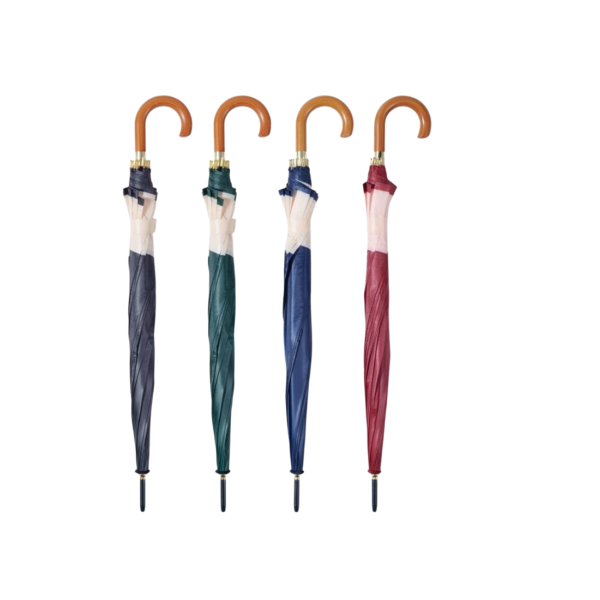 Ombrello Nylon Lungo Gallotti G534 Con Apertura Automatica In Tinta Unita Con Fascia Ombrello Nylon Lungo Gallotti G534 Con Apertura Automatica In Tinta Unita Con Fascia