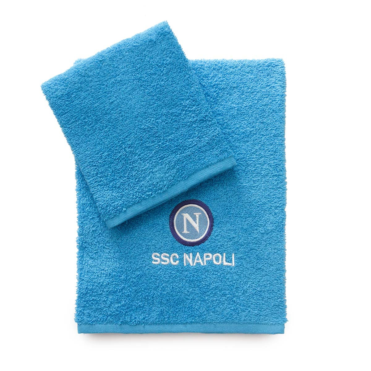 Set_1_1_asciugamano_e_ospite_Napoli_ufficiale_in_scatola_azzurro