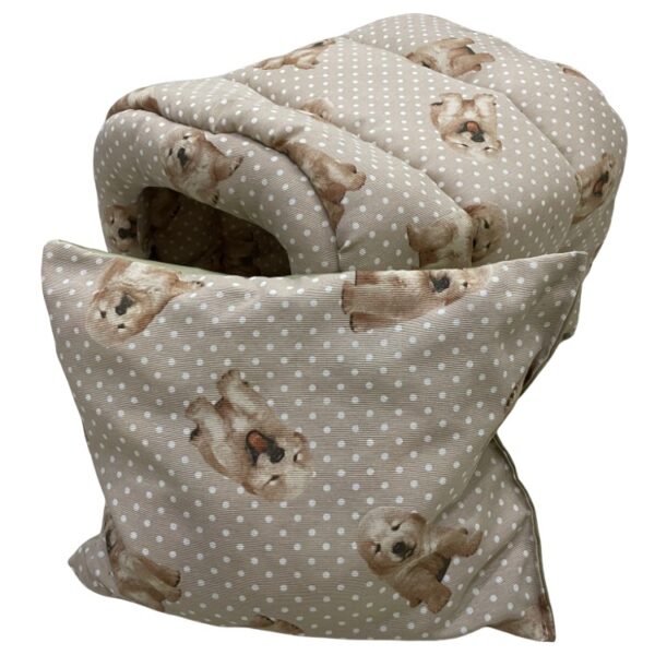 Cuccia Lettino Morbida Per Cani 45x40x35 Cm Chiusa Con Cuscino Estraibile Cuccia Lettino Morbida Per Cani 45x40x35 Cm Chiusa Con Cuscino Estraibile