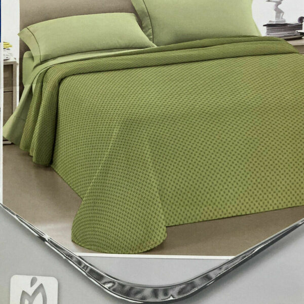 Copriletto Trapuntato Marta Marzotto Milady Double Face Bicolore Tinta Unita