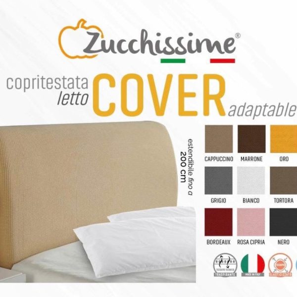 Copritestata Spalliera Zucchissime Cover In Morbido Tessuto Elasticizzato