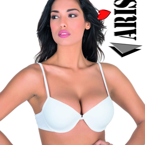 Reggiseno Donna Aris “Simona” In Microfibra Con Imbottitura Coppa B Con Ferretto