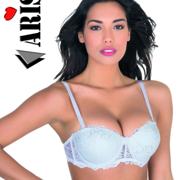 Reggiseno Donna Aris “Sabrina” In Microfibra Imbottito Coppa B Con Ferretto