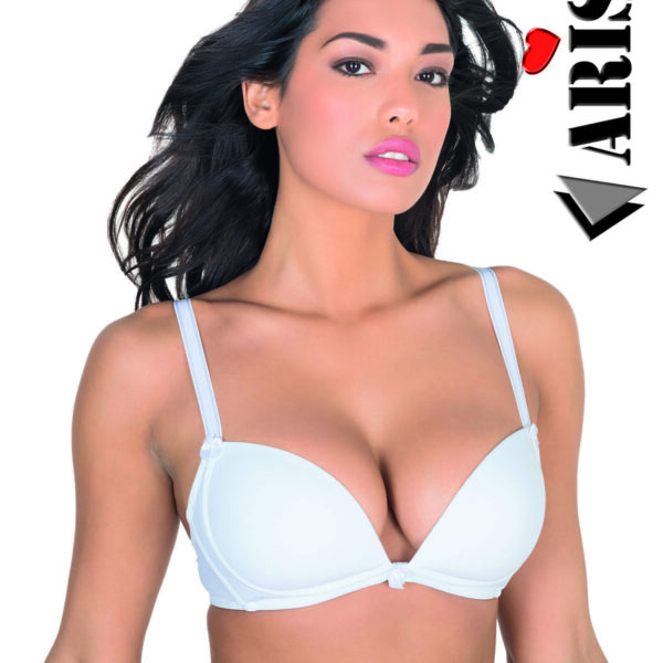 Reggiseno Donna Aris “Giusy” In Microfibra Preformato Coppa B Senza Ferretto