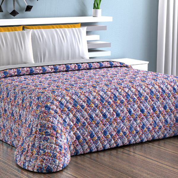 Trapuntino Letto Singolo Matrimoniale In Microfibra Double Face Milk and Honey