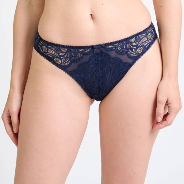 Sans Complexe Biancheria Intima Slip Tanga “Ariane” Pizzo Sul Retro Fiocchetto