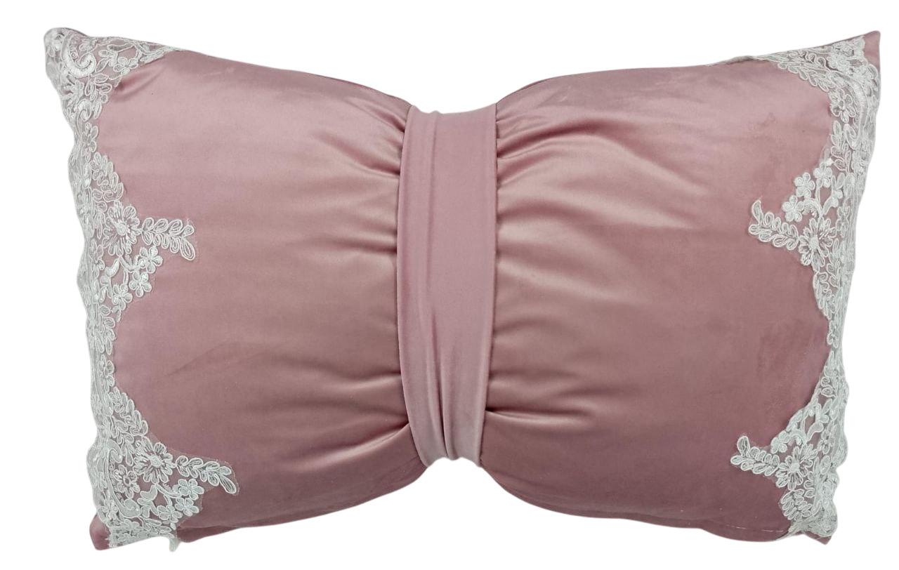 Set 6 Cuscini Per Sedia Con Elastico - Stampa 3D Fiocco Merletto, Grigio, 36x36cm - Foto 6