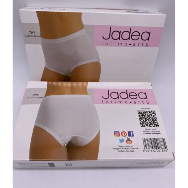 Slip Culotta Donna Jadea 3/6 Pezzi A Vita Alta In Cotone Modal Elasticizzato Slip Culotta Donna Jadea 3/6 Pezzi A Vita Alta In Cotone Modal Elasticizzato