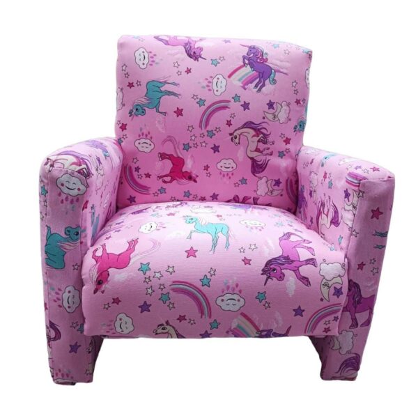 Poltrona Sedia Poltroncina Con Stampa Unicorni Per Bambina Made In Italy Poltrona Sedia Poltroncina Con Stampa Unicorni Per Bambina Made In Italy