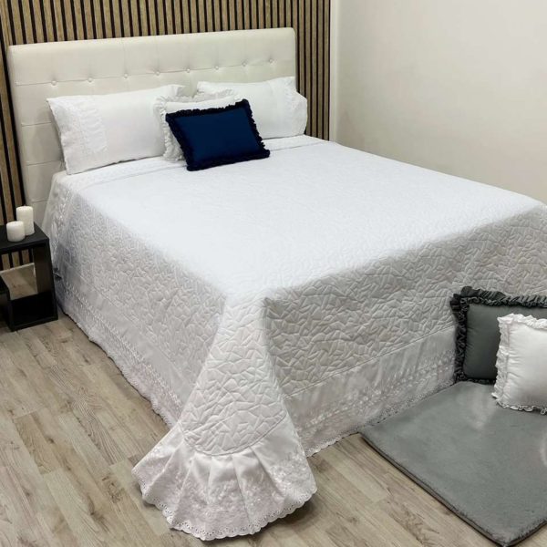 Trapuntino Copriletto Renato Balestra Ornella Letto Matrimoniale Made In Italy