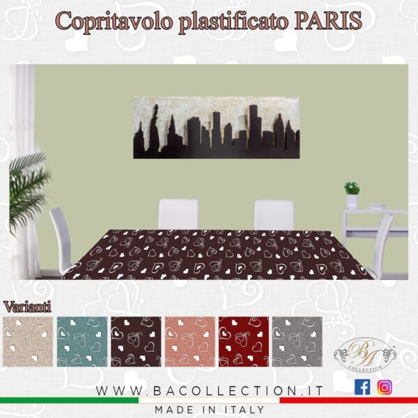 Tovaglia Copritavola 6 e 12 Posti Ba Collection In Fantasia “Paris”
