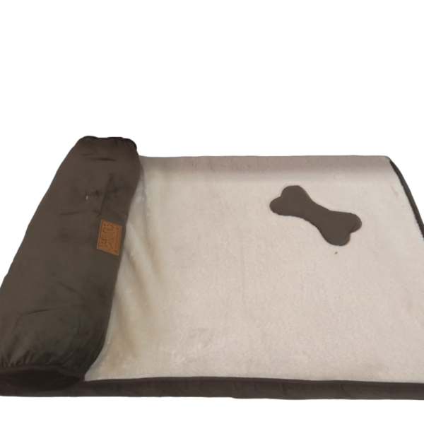 Cuccia Morbida Cane Gatto Materassino Da Interno Lettino Cuscino Disegno Osso