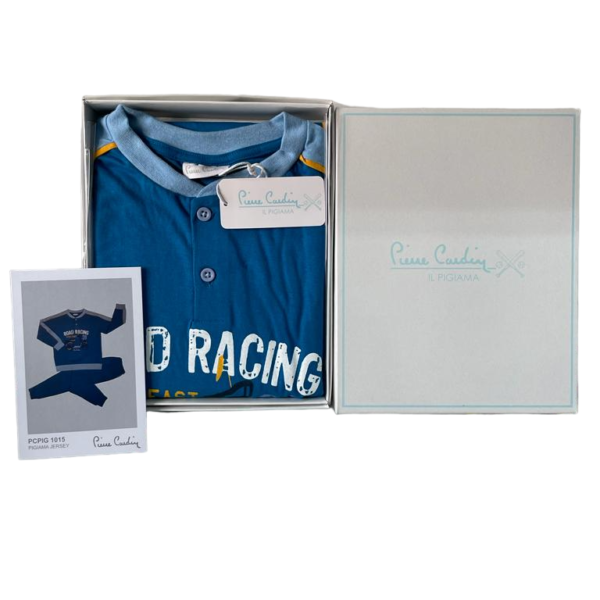 Pigiama Bimbo Bambino Pierre Cardin Manica Lunga Primaverile In Cotone