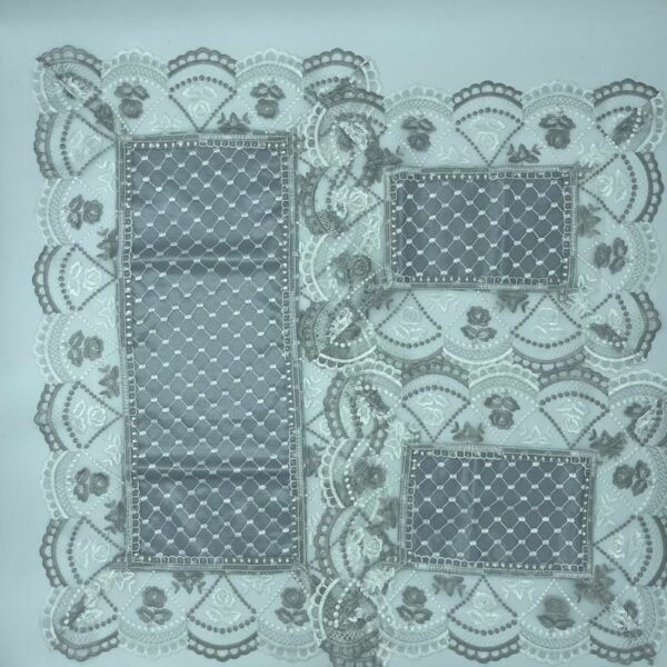 Completo Tris Centrini 3 Pezzi Renato Balestra “Penelope” Fantasia Fiorellini Completo Tris Centrini 3 Pezzi Renato Balestra “Penelope” Fantasia Fiorellini