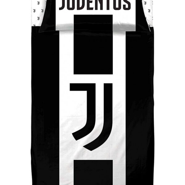 Completo Lenzuola F.C. Juventus Juve Letto Singolo 1 Posto Prodotto Ufficiale
