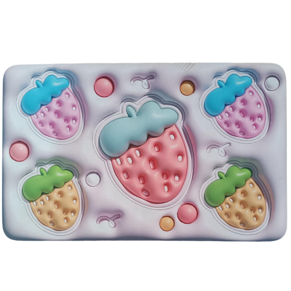 Tappeto Tappetino Da Bagno In Gomma Antiscivolo Assorbente 50×80 cm Fantasia 3D