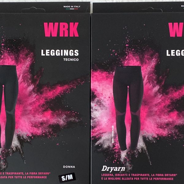 Leggings Termico Donna WRK Calzamaglia Traspirante Running Corsa Sport