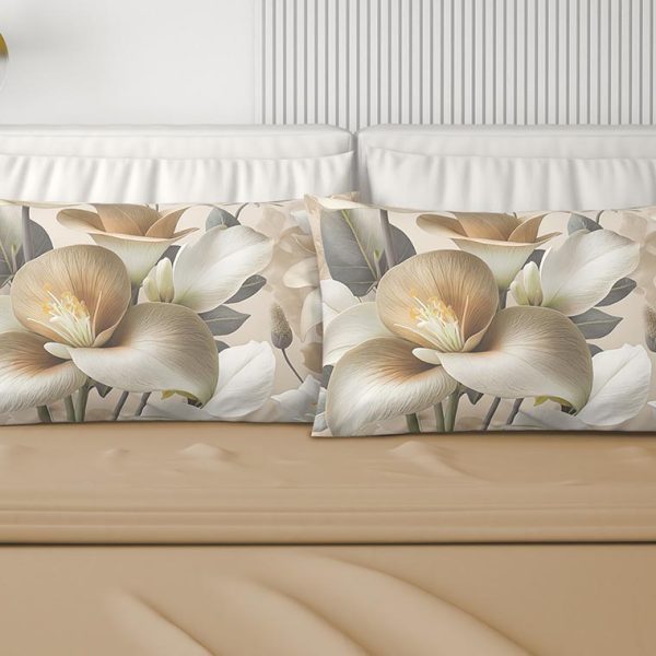 Completo Lenzuola Letto Matrimoniale Irge “Clara” In Cotone 100% Made In Italy