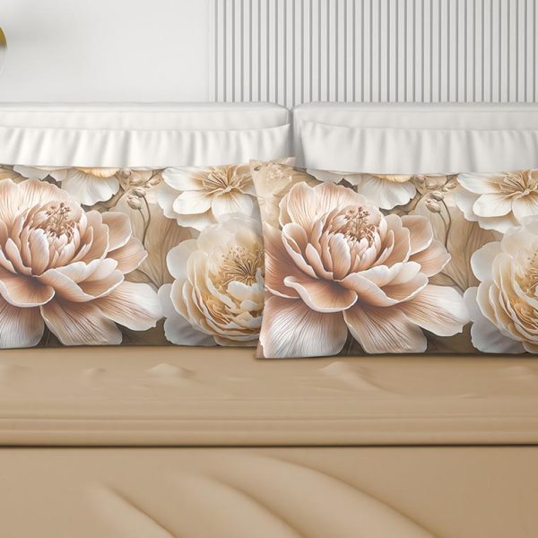 Completo Lenzuola Letto Matrimoniale Irge “Miwa” Cotone 100% Made In Italy