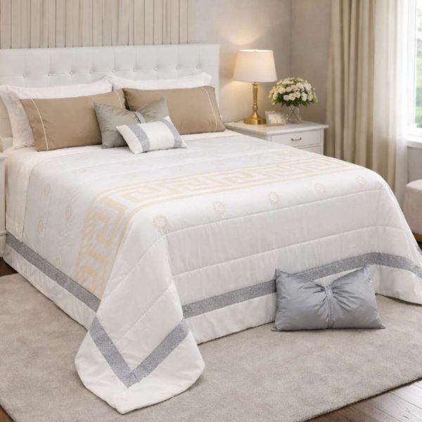 Trapuntino Copriletto Renato Balestra Greta Letto Matrimoniale Made In Italy