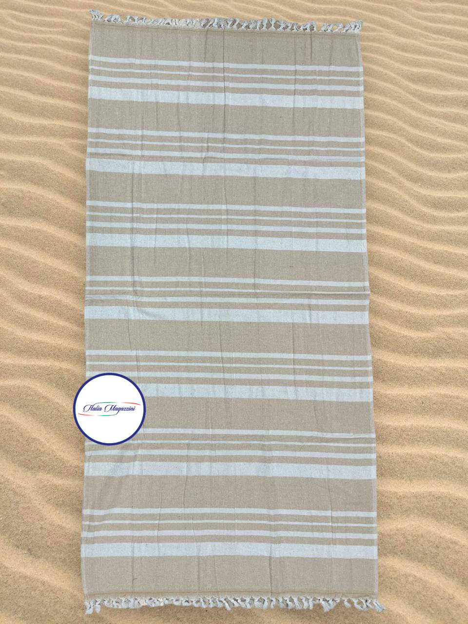 Telo Mare/ Piscina Trussardi In Cotone Spugna - Dimensioni 170 X 90 Cm, Colore Viola (Purple), Tessuto Logato