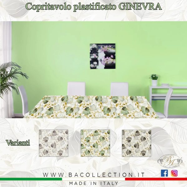 Tovaglia Copritavola 6 e 12 Posti Ba Collection In Fantasia “Ginevra”
