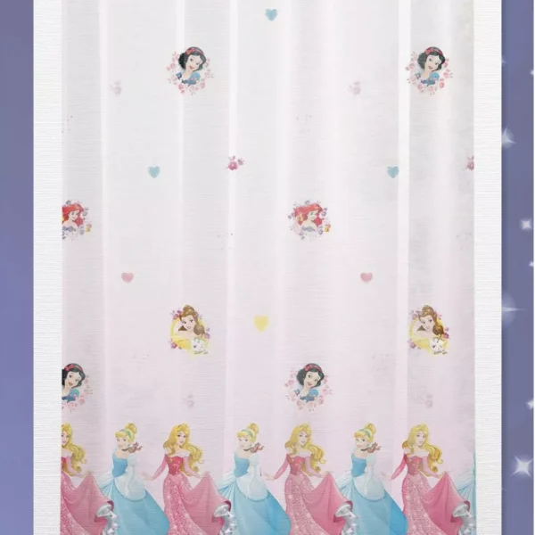 Tenda Disney Principesse Velo Al Metro Altezza 300 Cm Per Arredo Casa Interno