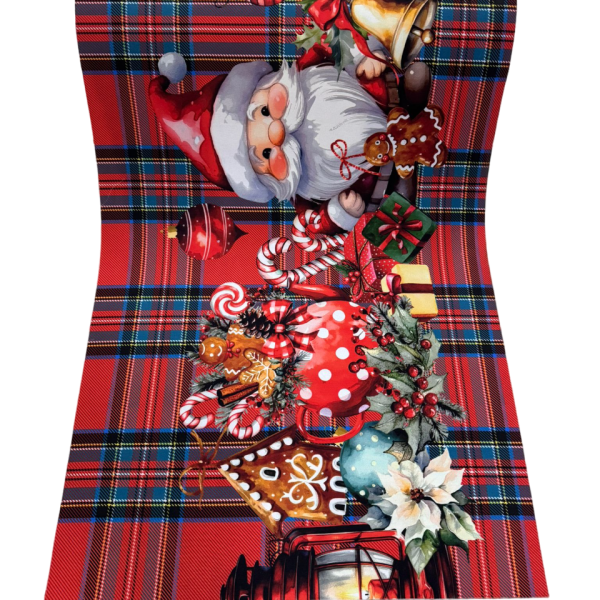 Tappeto Al Metro Passatoia Antiscivolo Da Cucina In Fantasia Natalizia Stampa 3D Tappeto Al Metro Passatoia Antiscivolo Da Cucina In Fantasia Natalizia Stampa 3D