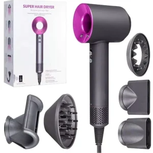 Asciugacapelli Professionale Phon Pro X Super Sonic 2024 Con 5 Accessori