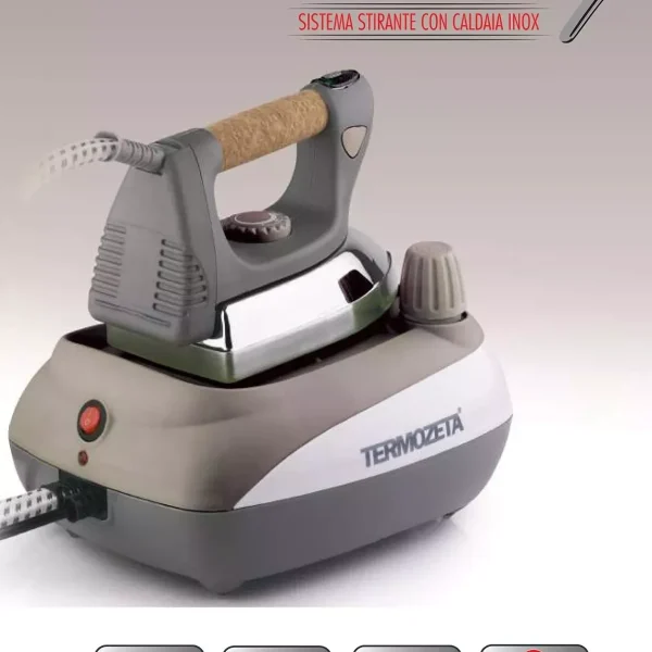 Ferro Da Stiro Termozeta Milady Con Caldaia A Vapore Professionale 2000W 0,6L