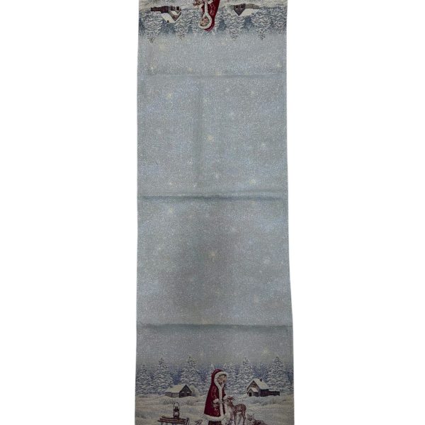 Runner Striscia Fantasia Natalizia Botticelli Home In Gobelin Decorazione Tavola 45×140 Cm Runner Striscia Fantasia Natalizia Botticelli Home In Gobelin Decorazione Tavola 45×140 Cm