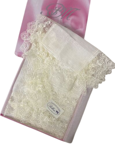 Tris Centri Centrini Pizzi e Merletti 100% Puro Lino Con Rifinitura In Tulle Tris Centri Centrini Pizzi e Merletti 100% Puro Lino Con Rifinitura In Tulle