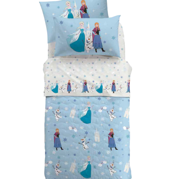 Copriletto Trapuntino Caleffi Disney Frozen Star Letto Singolo/1.5P In Cotone Copriletto Trapuntino Caleffi Disney Frozen Star Letto Singolo/1.5P In Cotone