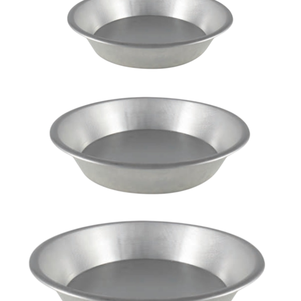 Set 3 Ruoti Tortiere Per Forno In Alluminio Per Pastiera Napoletana 22-26-30 cm