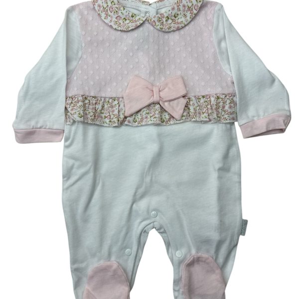 Tutina Neonata Nazareno Gabrielli Cotone Jersey Intera Femminuccia Manica Lunga Tutina Neonata Nazareno Gabrielli Cotone Jersey Intera Femminuccia Manica Lunga