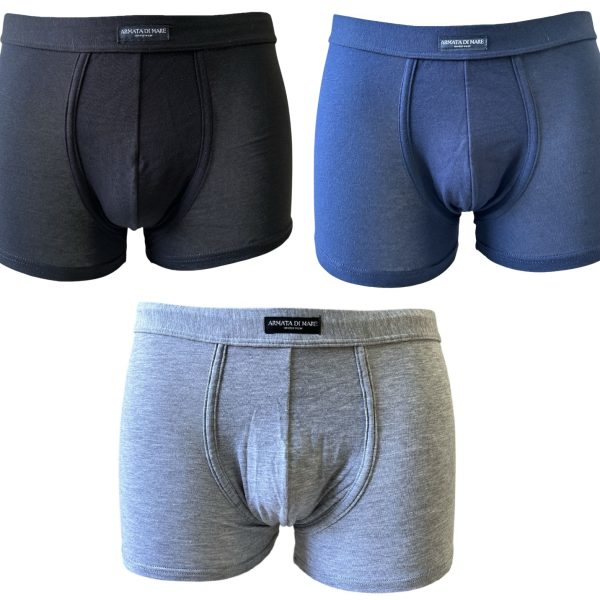 6 Boxer Uomo Armata Di Mare Colori Assortiti Elasticizzato Elastico Interno 6 Boxer Uomo Armata Di Mare Colori Assortiti Elasticizzato Elastico Interno