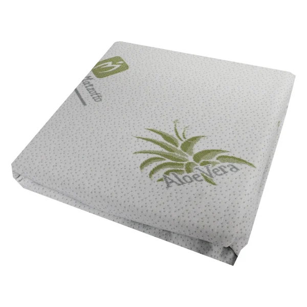 Coprimaterasso Marta Marzotto Aloe Vera Anallergico Traspirante Varie Dimensioni