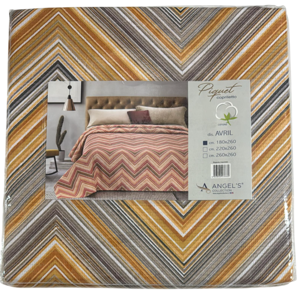 Copriletto Leggero Estivo Angel’s Singolo 1.5P Matrimoniale In Cotone Piquet Copriletto Leggero Estivo Angel’s Singolo 1.5P Matrimoniale In Cotone Piquet