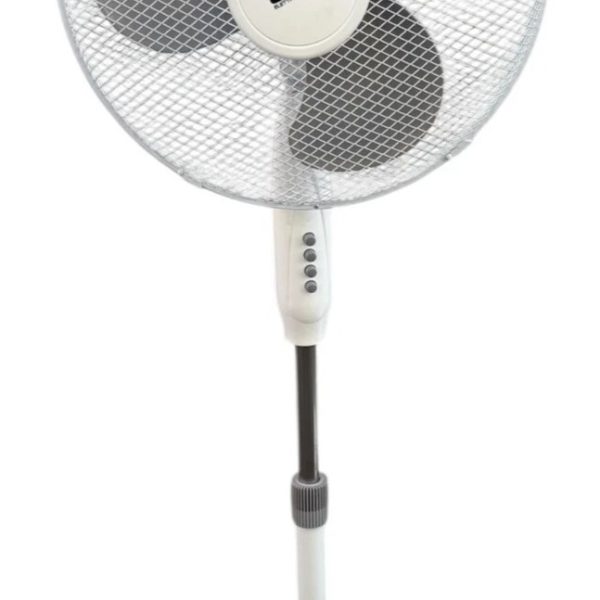 Ventilatore A Piantana Con 3 Pale In Plastica Regolabile Oscillante 3 Velocità