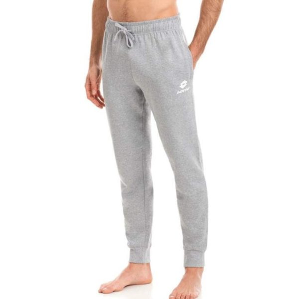 Pantalone Lotto Tuta Uomo In Puro Cotone Estivo Sportivo Comodo Allenamento
