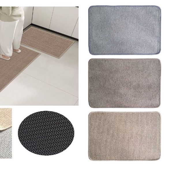 Tappeto Arredo Per Cucina Con Fondo Antiscivolo Tinta Unita In Varie Misure