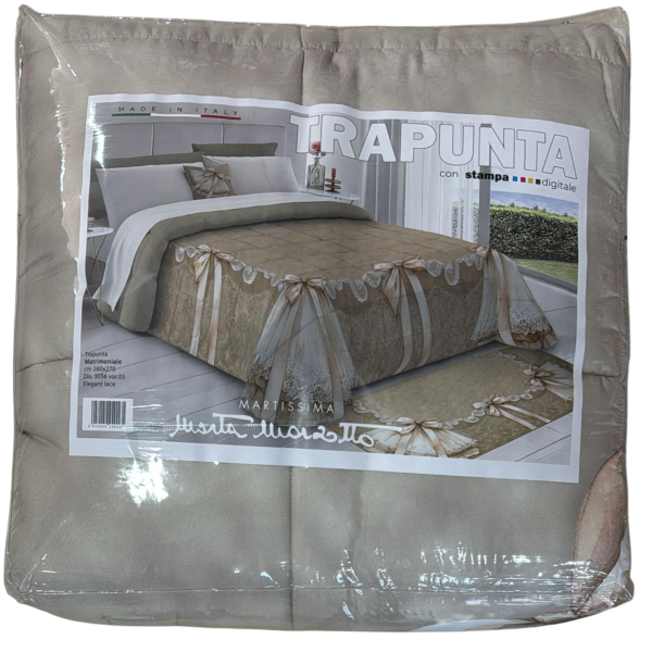 Trapunta Piumone Invernale Marta Marzotto “Elegant Lace” Letto Matrimoniale