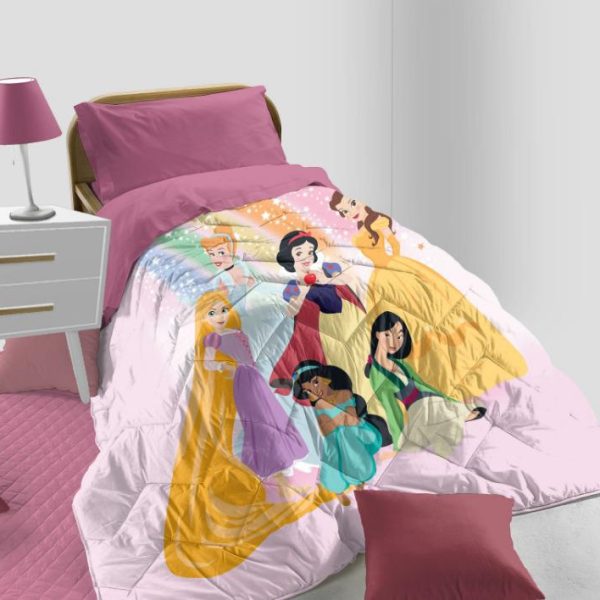 Trapunta Piumone Invernale Novia Disney Principesse Letto Singolo In Stampa 3D