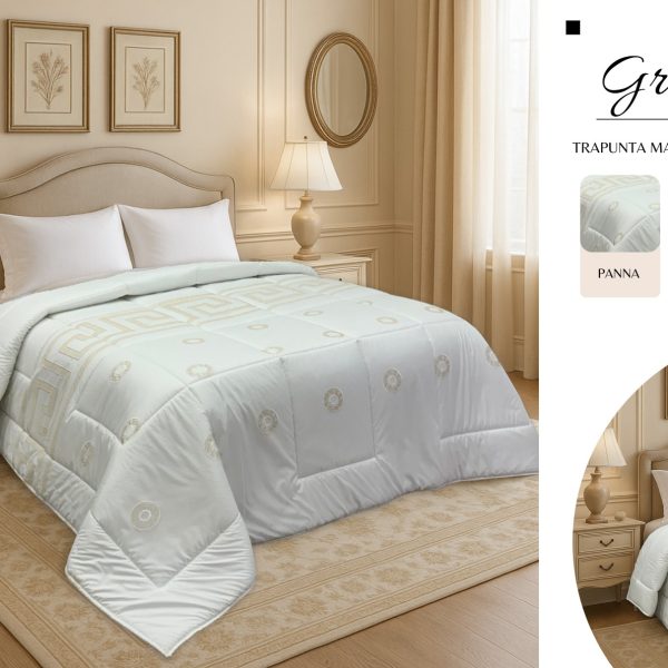 Trapunta Piumone Invernale Renato Balestra Greta Letto Matrimoniale Elegante