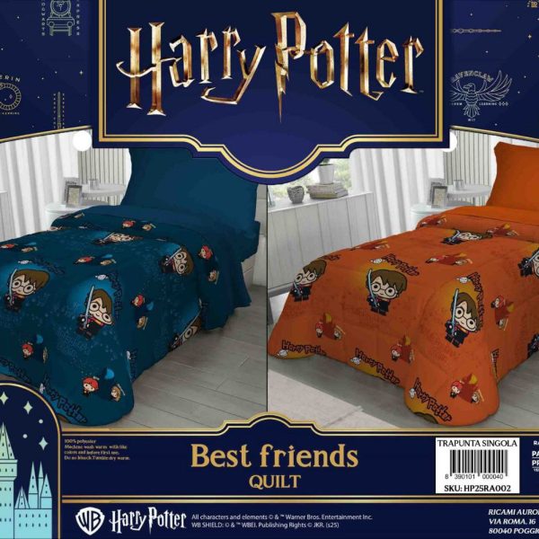 Trapunta Invernale Harry Potter Letto Singolo 1 Posto Film Stampa Digitale