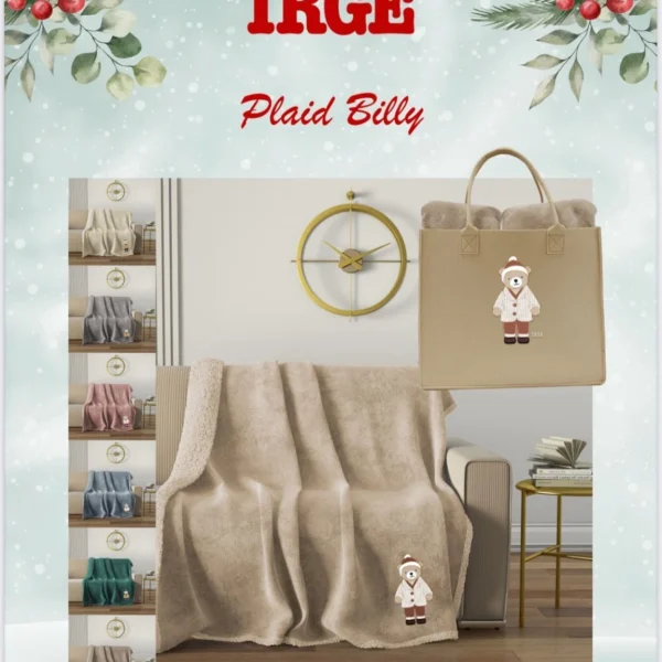 Plaid Con Borsa Irge Coperta Invernale In Morbido Pelliccia Misura 200×225 cm Plaid Con Borsa Irge Coperta Invernale In Morbido Pelliccia Misura 200×225 cm
