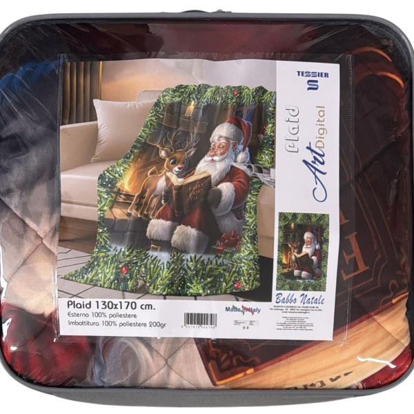 Plaid Invernale Trapuntato Natalizio Tessier In Velluto Stampa Digitale Natale Plaid Invernale Trapuntato Natalizio Tessier In Velluto Stampa Digitale Natale